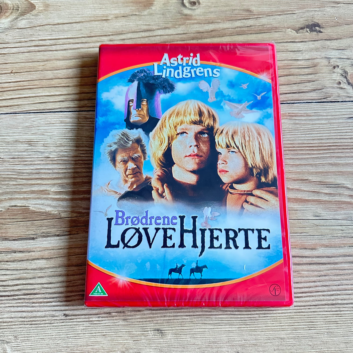 Brødrene Løvehjerte (DVD) - Ny i plast!