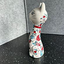 Vintage
Porselens Katt med blomster