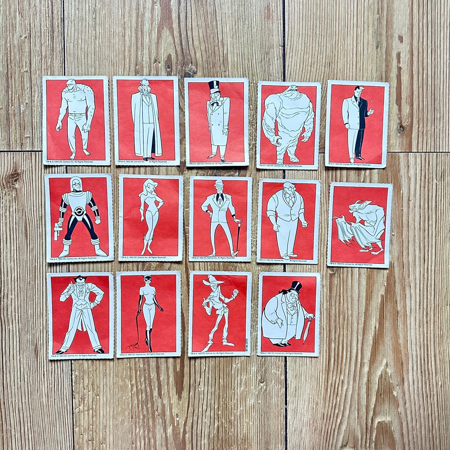 BATMAN The Animated Series - Gigantik Crime Wave Game (1995)