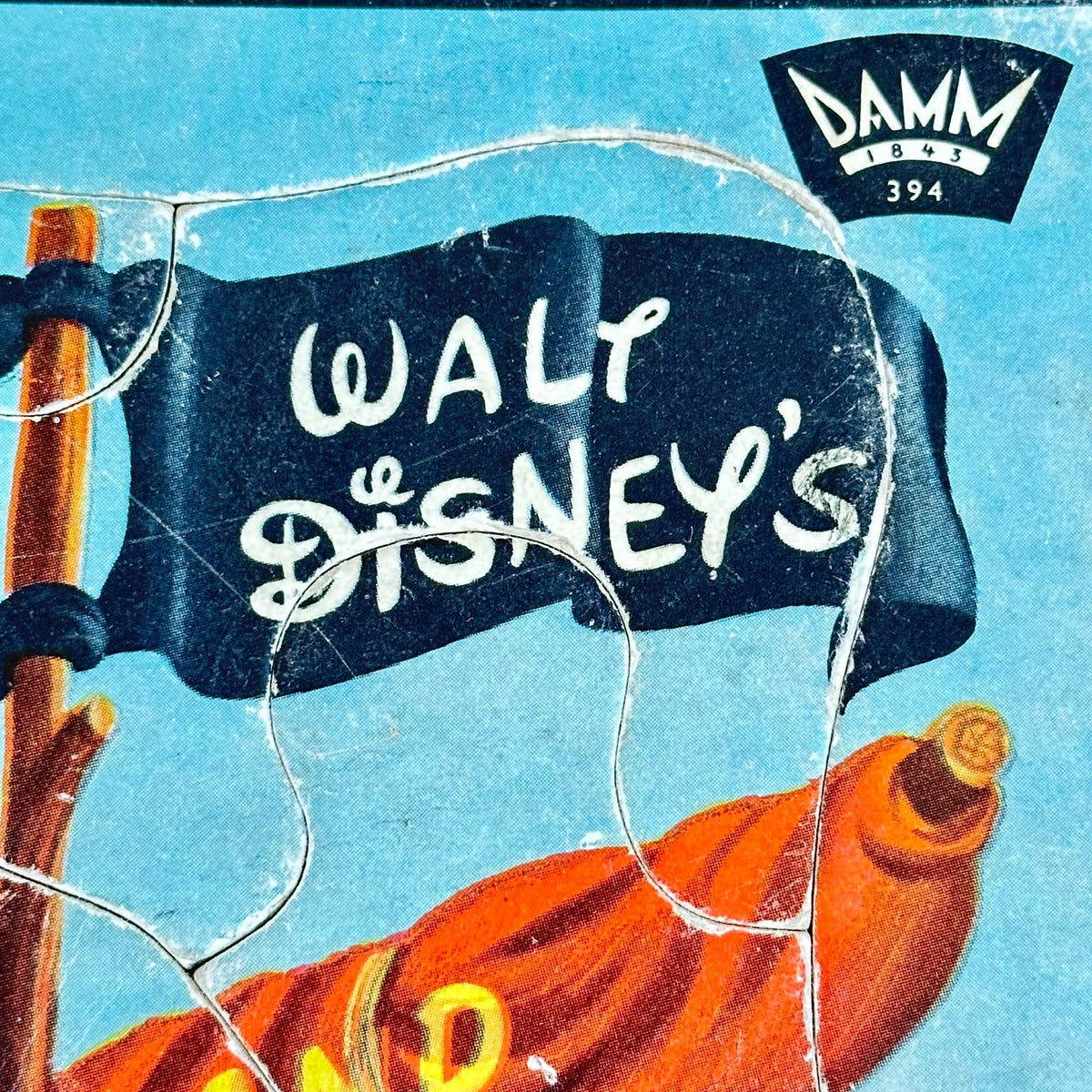 Walt Disney - Gammelt puslespill fra DAMM nr. 394