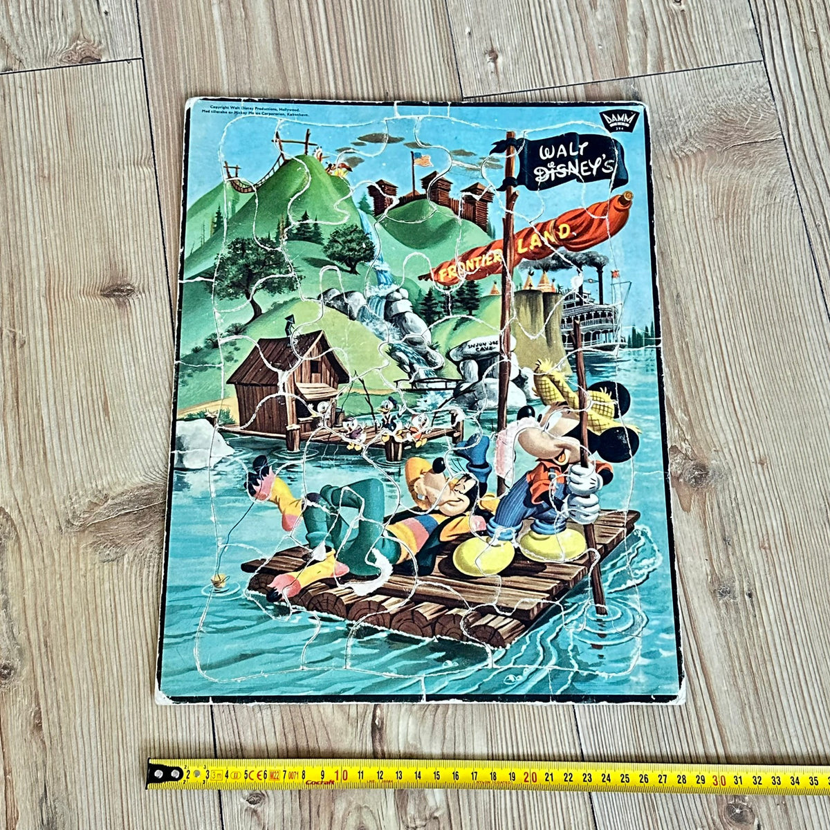 Walt Disney - Gammelt puslespill fra DAMM nr. 394