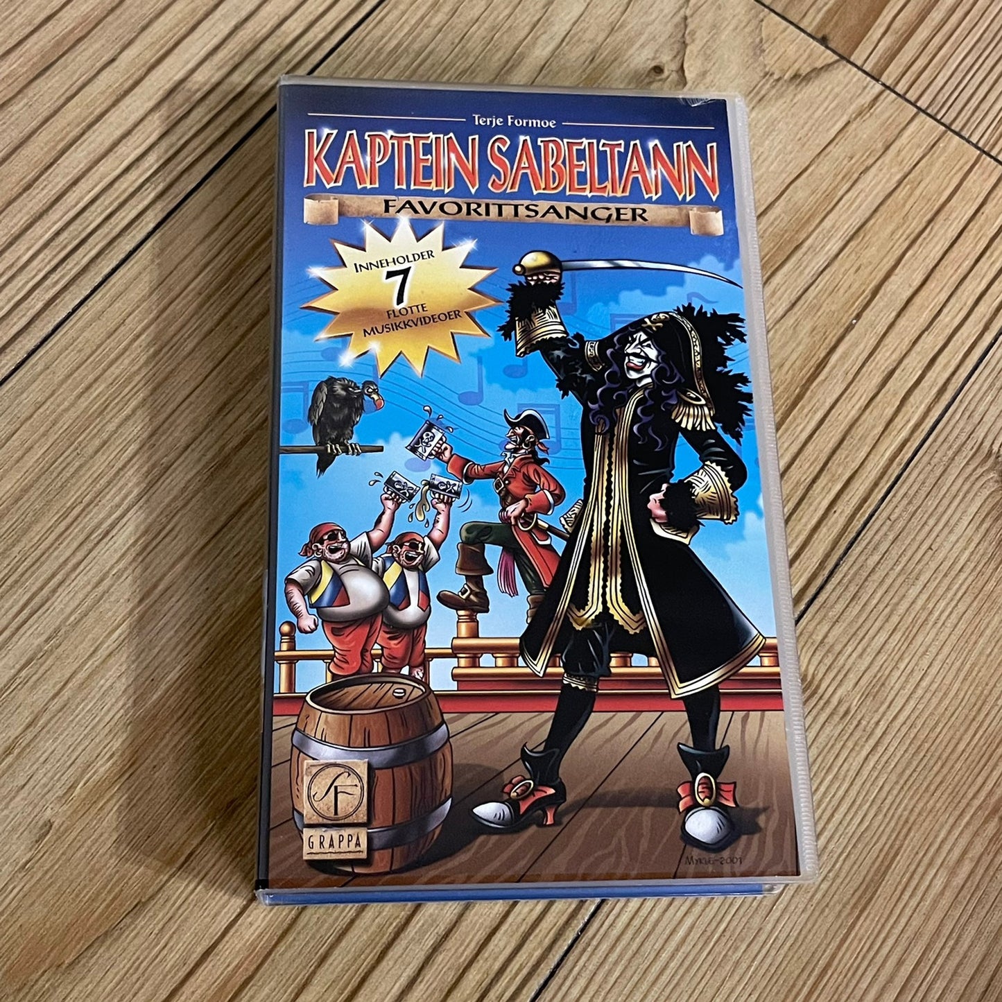 Kaptein Sabeltann - FavorittSanger (Promotion VHS fra 2001)