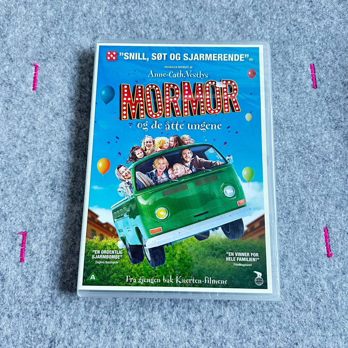 Mormor og de åtte ungene (DVD) Ny i plast