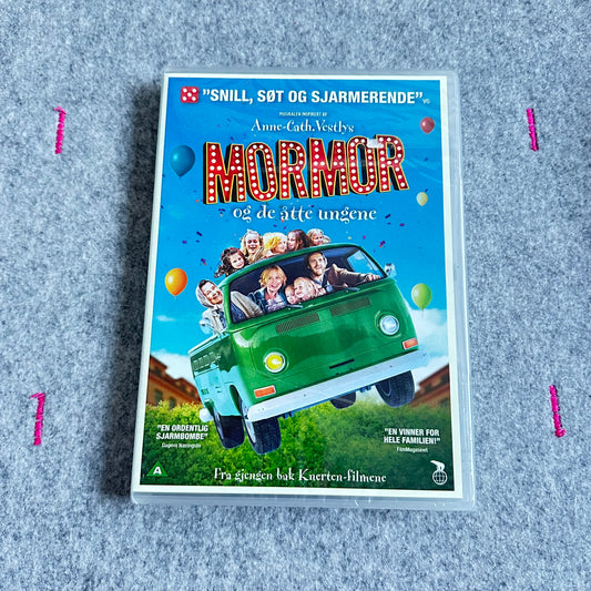 Mormor og de åtte ungene (DVD) Ny i plast