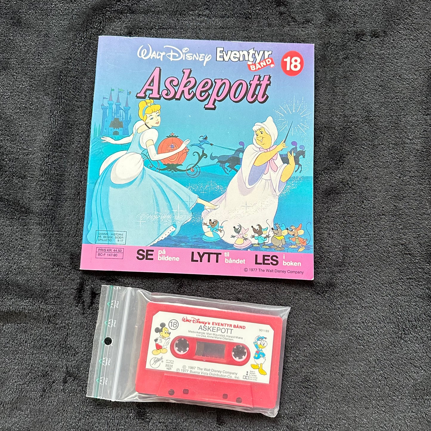 18 Disney Eventyrbånd - Askepott