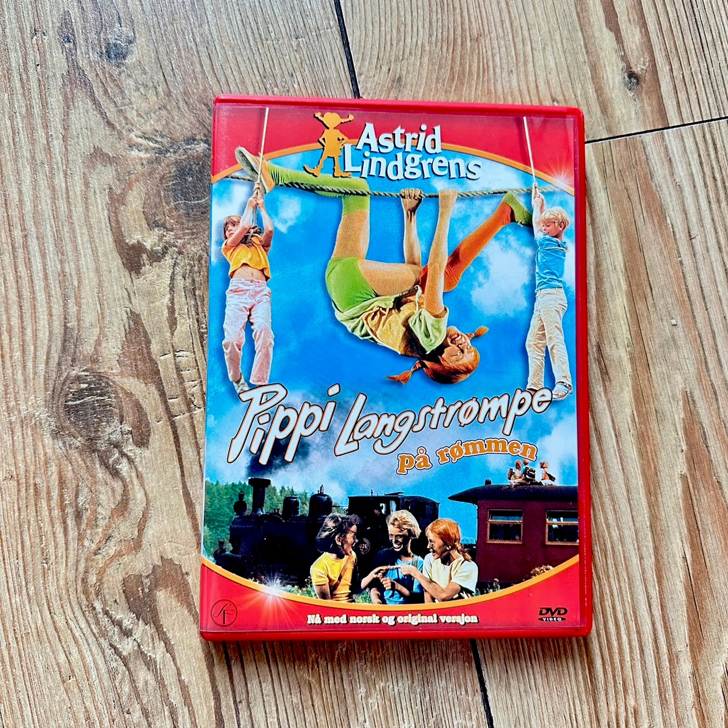 Pippi Langstrømpe på rømmen (DVD)
