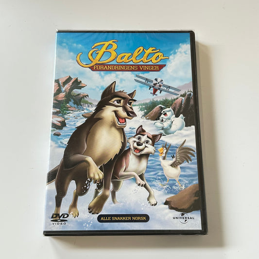 Balto - forandringenes vinger (DVD) - Ny i plast !
