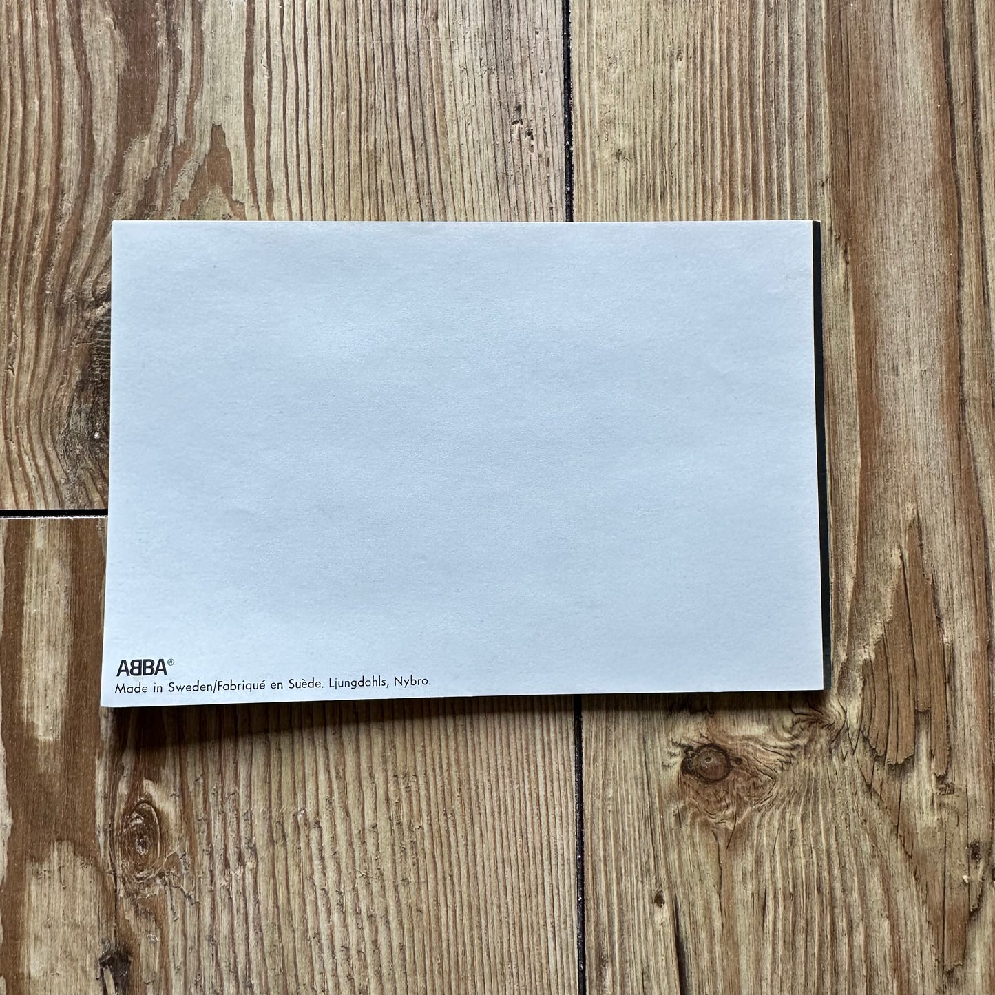 ABBA brevpapir / kort
fra 1970-tallet