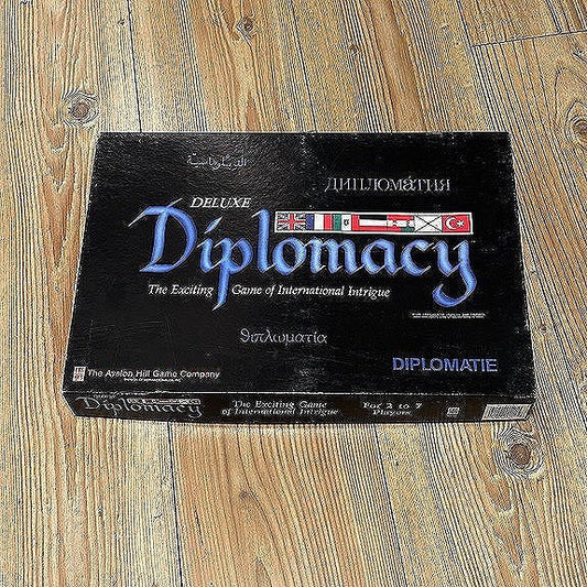 DIPLOMACY DeLuxe Edition fra Avalon Hill (1992)