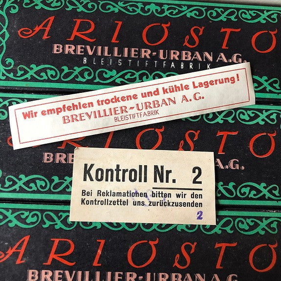 Antikke kvalitets blyanter - ARIOSTO Brevillier-Urban A.G. ” 1925