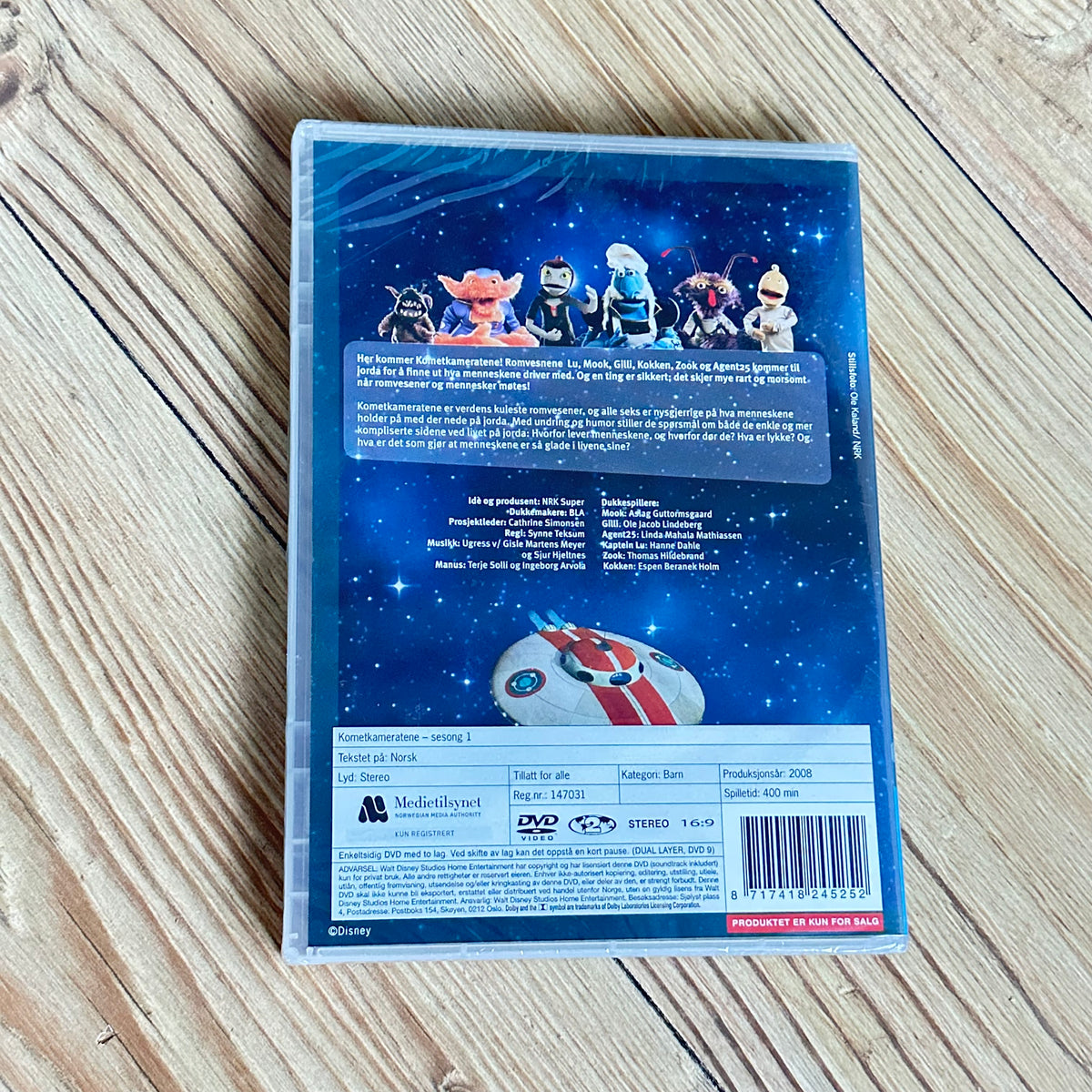 Komet Kameratene sesong 1 (DVD) - Ny i plast!