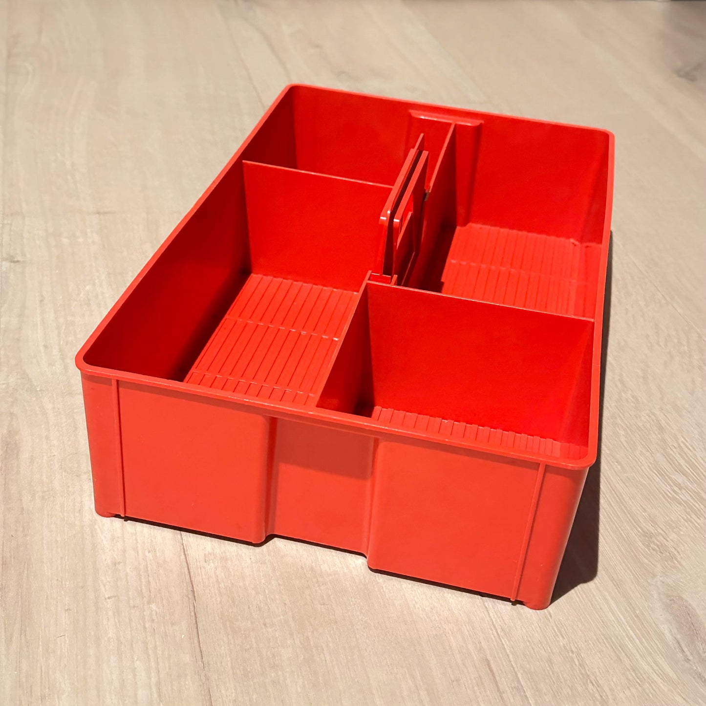 LEGO sorteringsboks / oppbevaringsboks med hank fra 1970-tallet