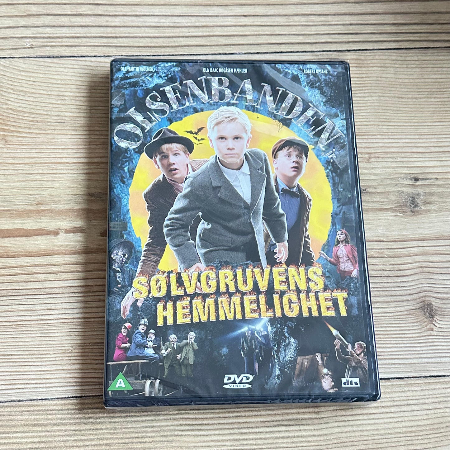 Olsenbanden jr Sølvgruvens hemmelighet (DVD) - Ny i plast!