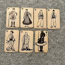 Antikk SORTEPER fra 1920/30-tallet  (Litografisk Kompani a/s)