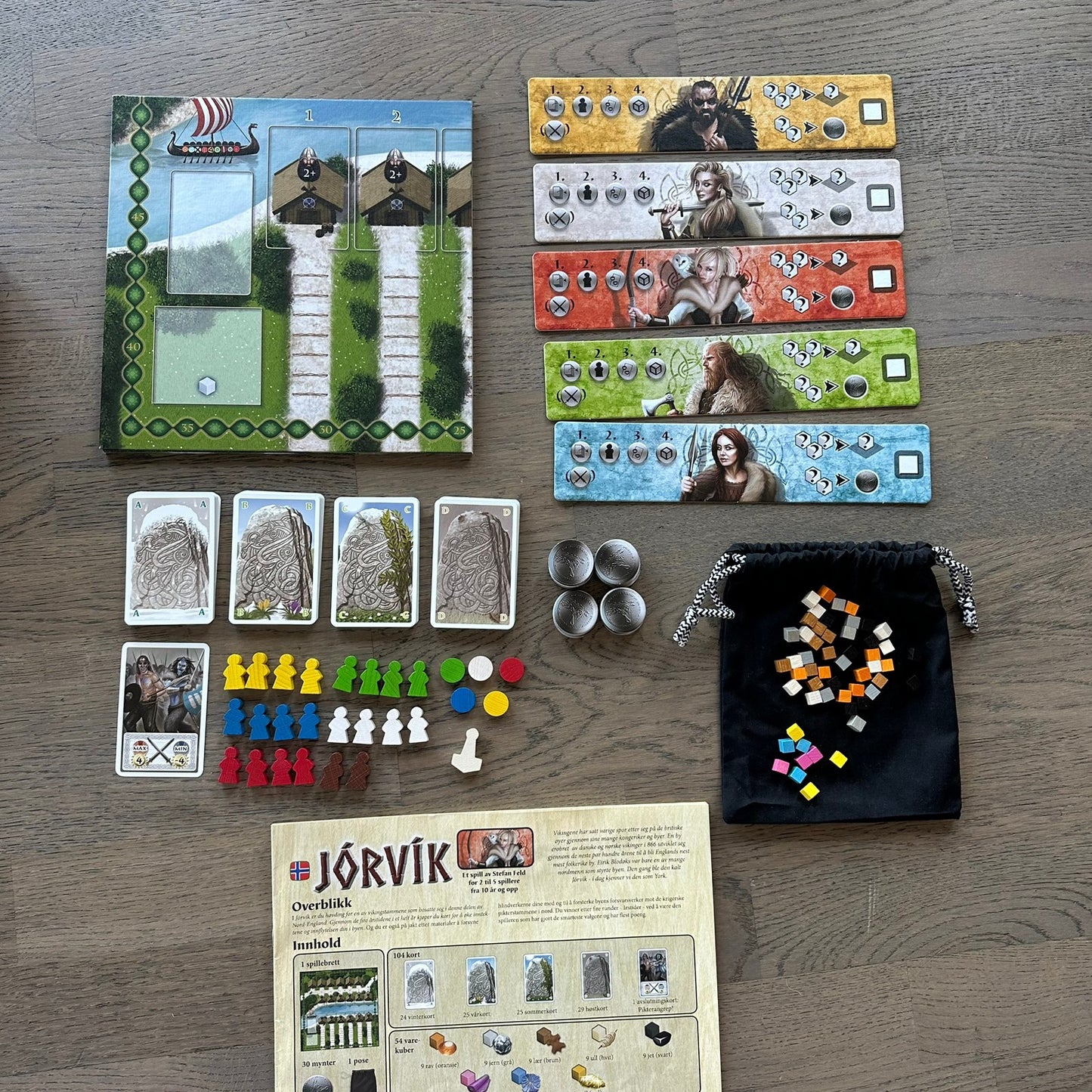 JORVIK - (regler på norsk) Komplett og som ny