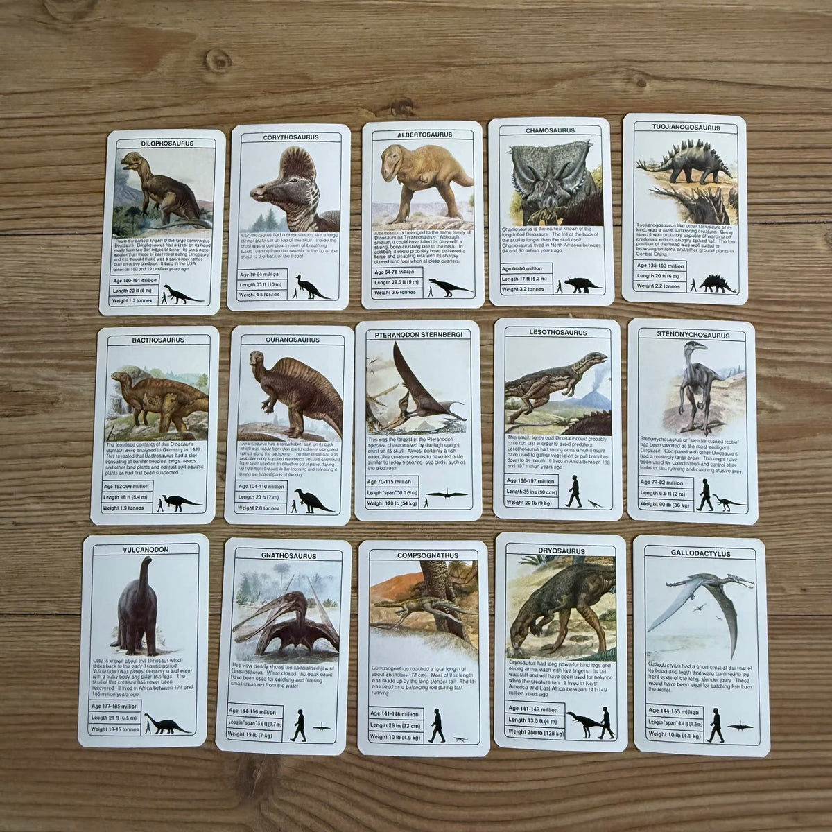 Super Top Trumps Dinosaurs kortspill