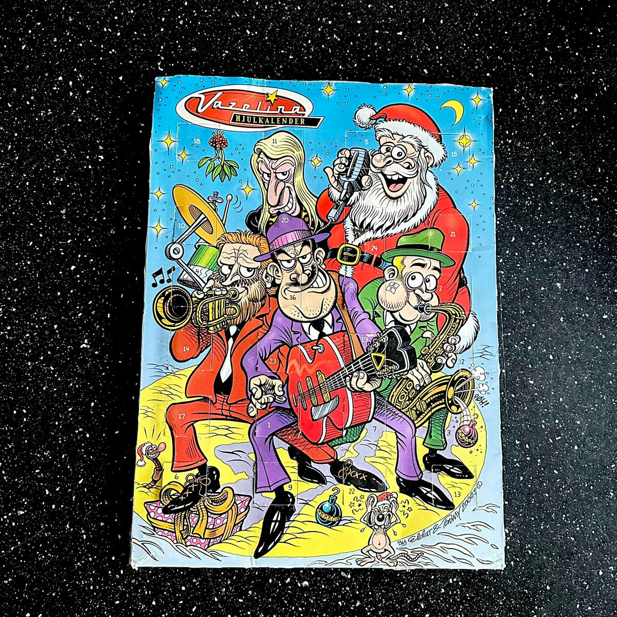 VAZELINA HJULKALENDER -Julekalender fra 2000