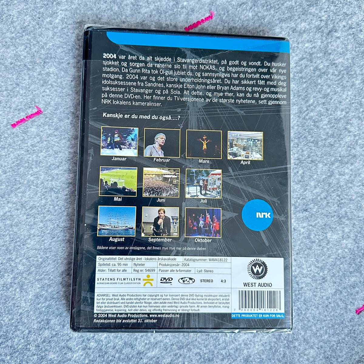 Det utrolige året 2004 (DVD) Ny i plast