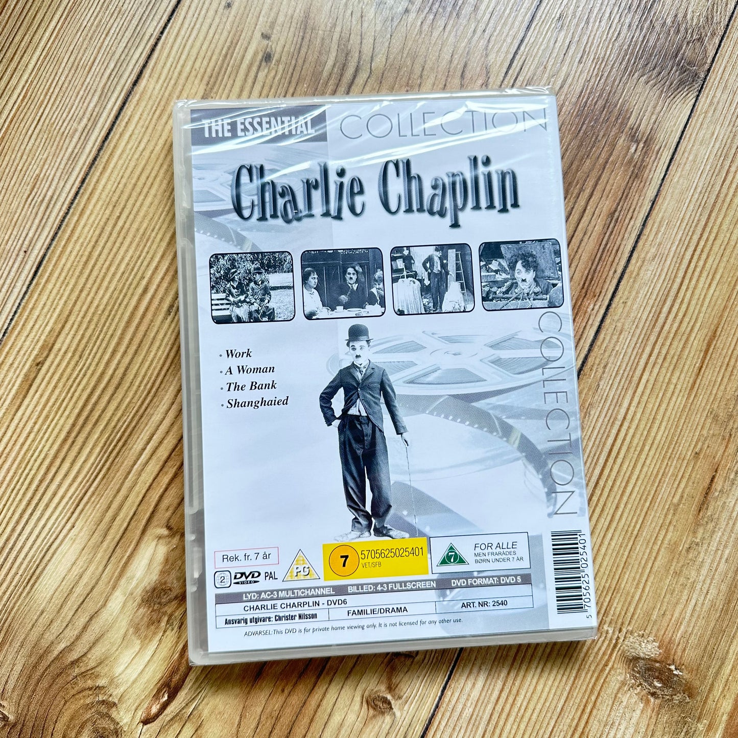 Charlie Chaplin The Essential Collection - samleboks (DVD)