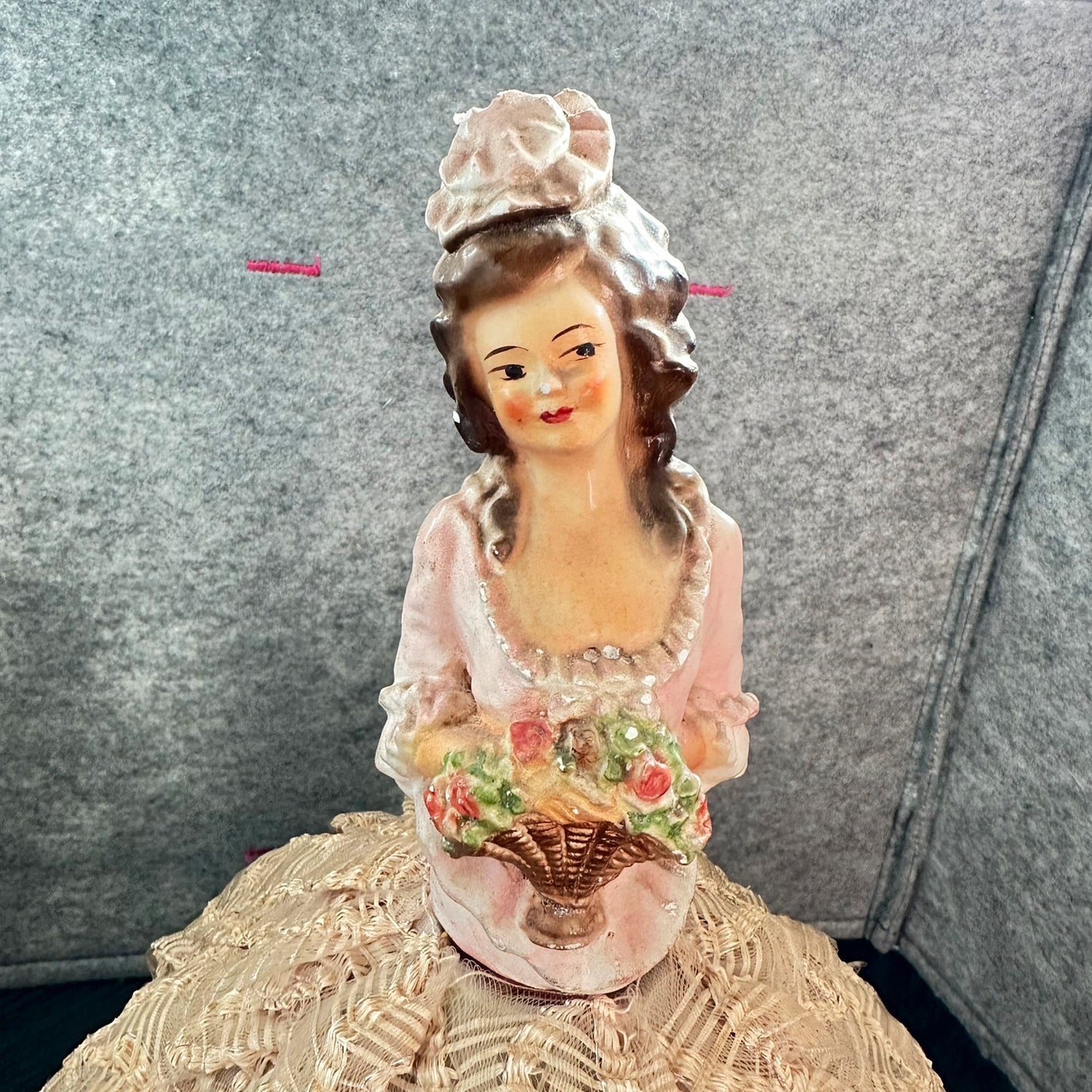 Vintage Dukkelampe / Damelampe fra 1940/50 tallet