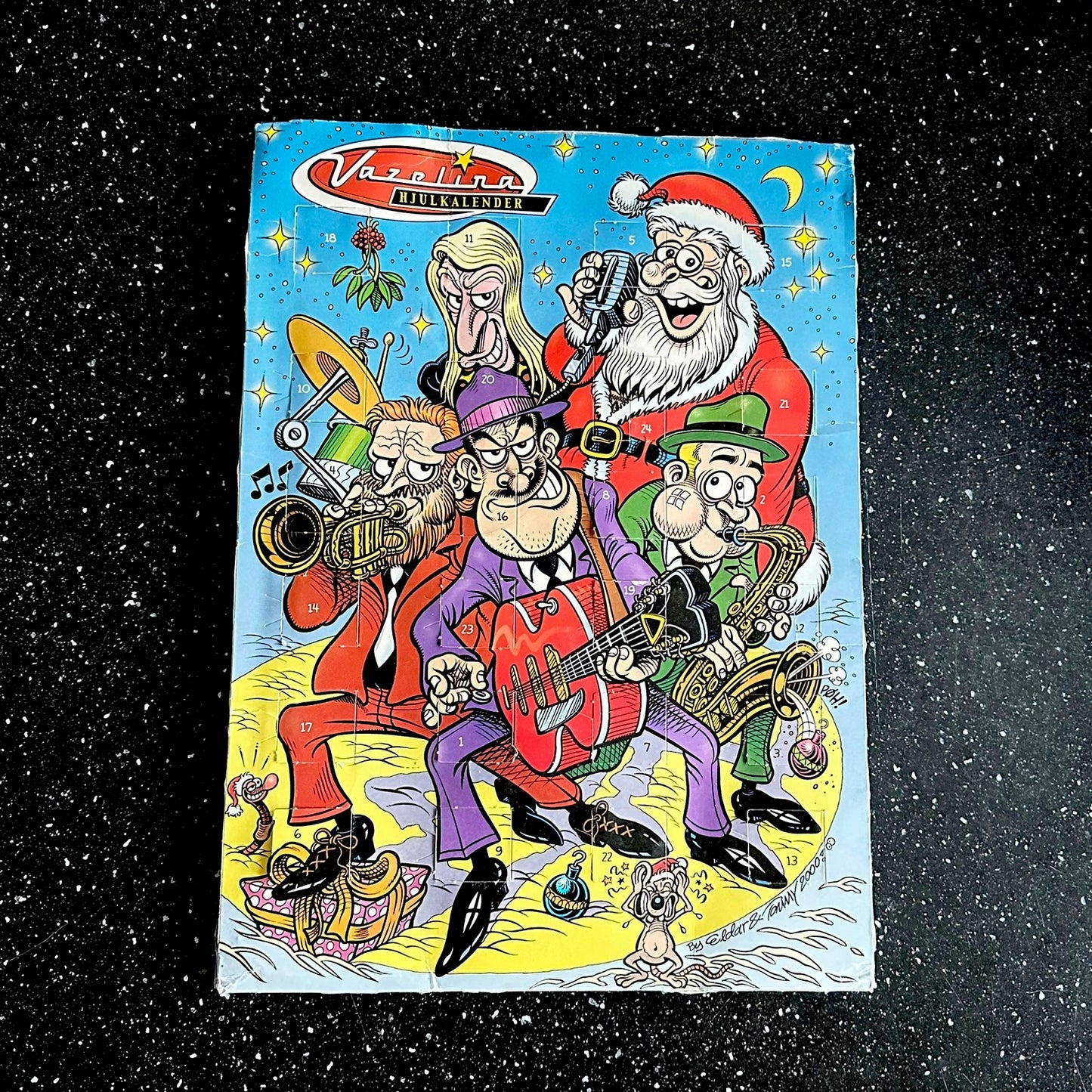 VAZELINA HJULKALENDER -Julekalender fra 2000