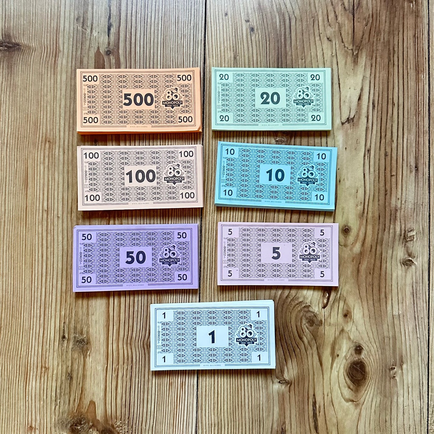 MONOPOLY Spesialutgave i anledning 80-års jubileet 1935-2015