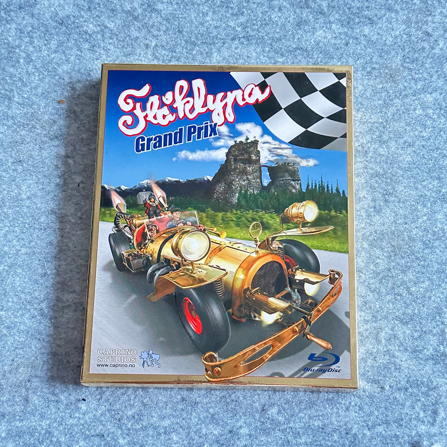 Flåklypa Grand Prix (Limited Edition) 2 disk utgave, Blu-ray + DVD (Som ny !)