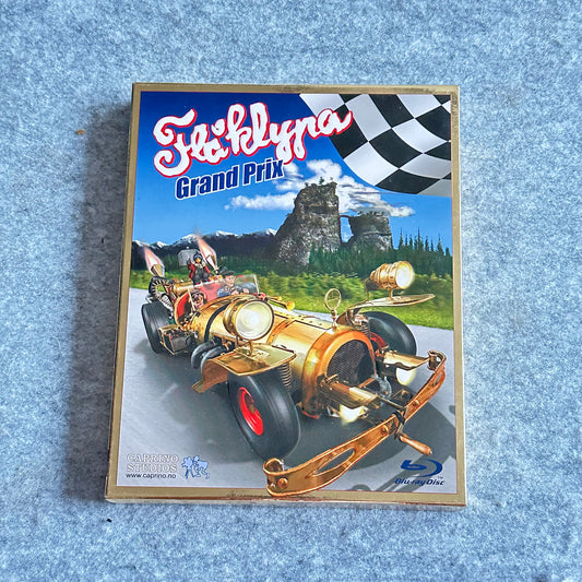 Flåklypa Grand Prix (Limited Edition) 2 disk utgave, Blu-ray + DVD (Som ny !)