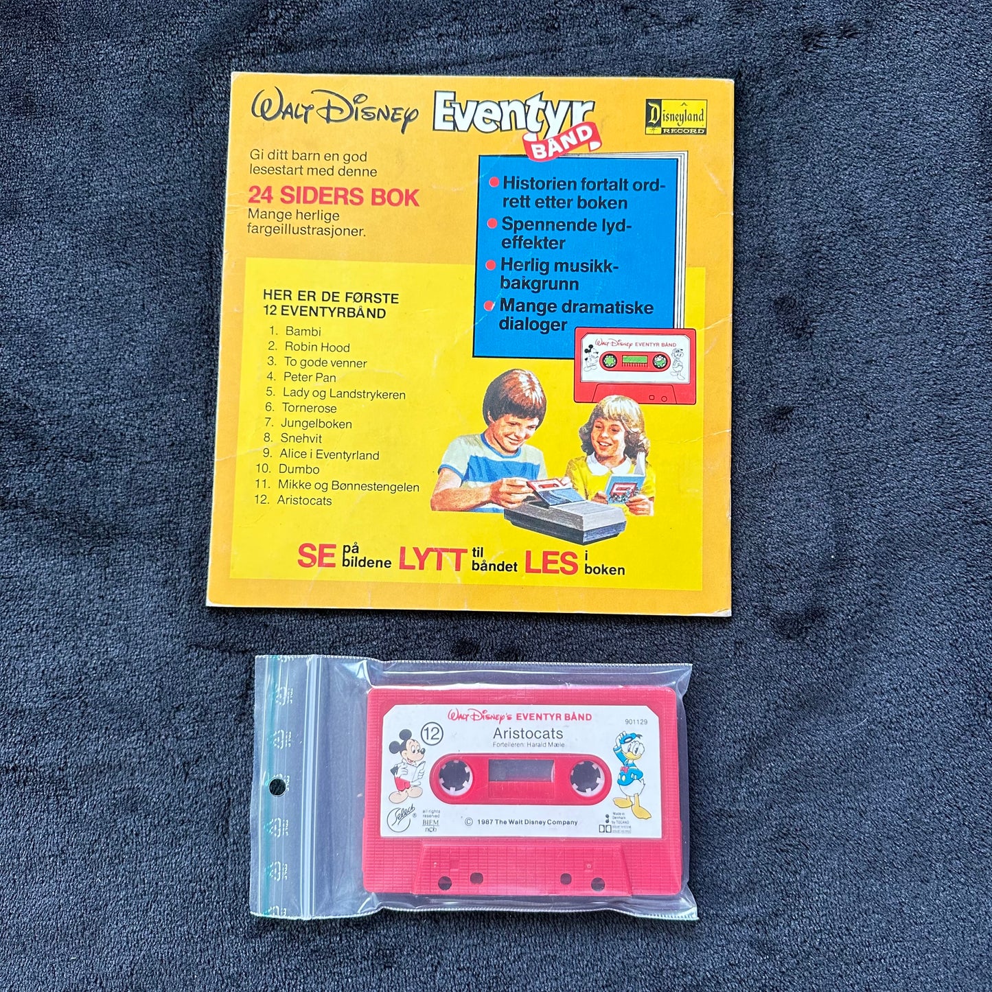 12 Disney Eventyrbånd - Aristocats