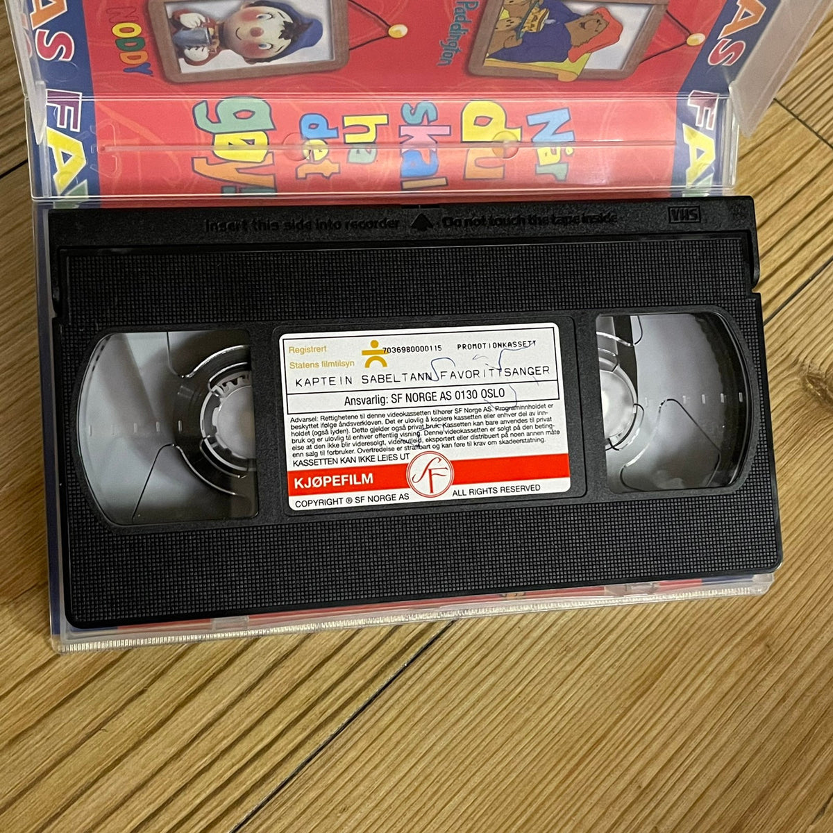 Kaptein Sabeltann - FavorittSanger (Promotion VHS fra 2001)