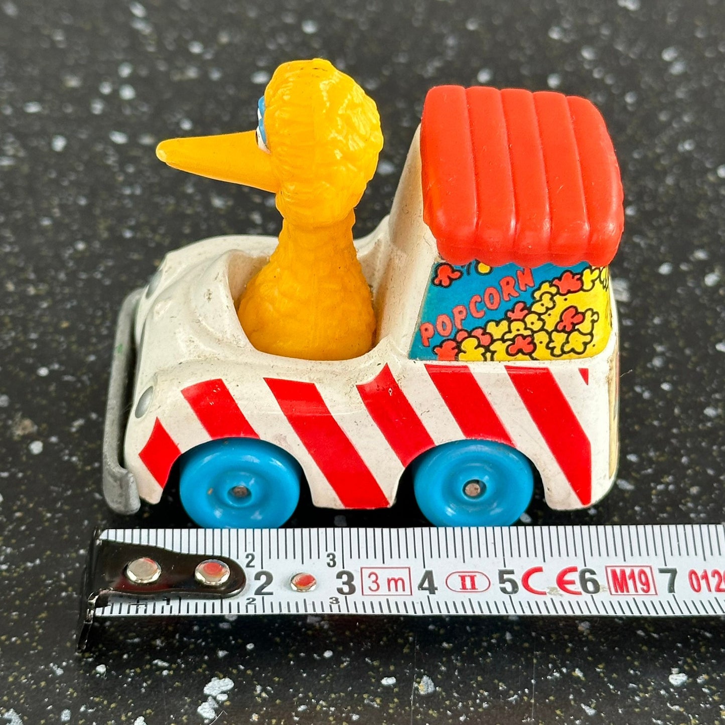 Big Bird fra Sesam Street leke fra 1983