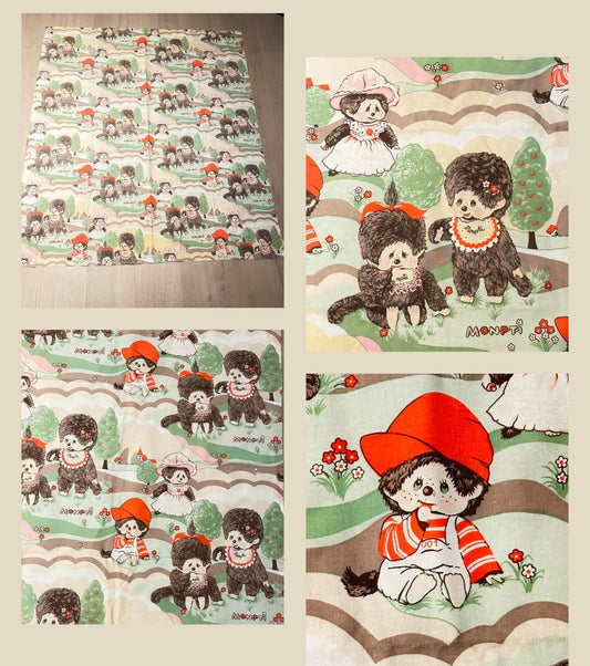 Vintage Gardiner med Monchhichi motiv