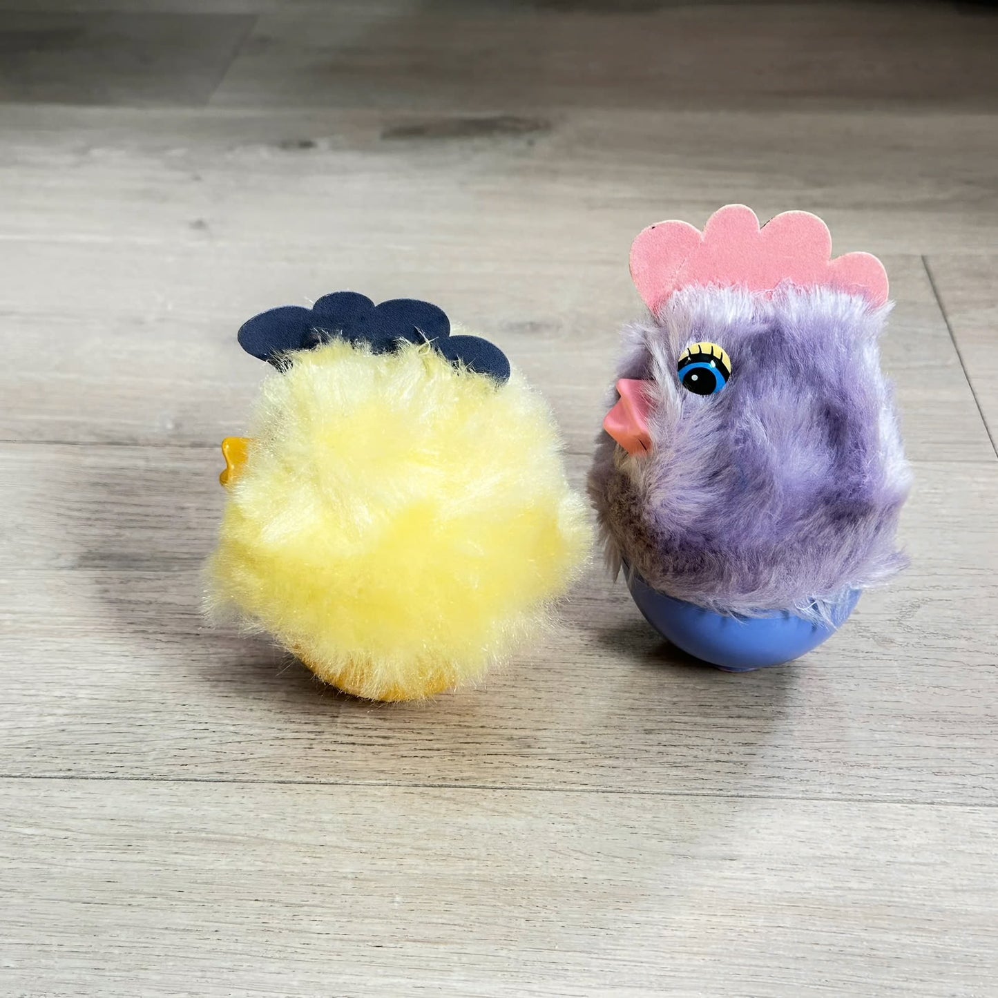 2 stk vintage Påskeegg kyllinger