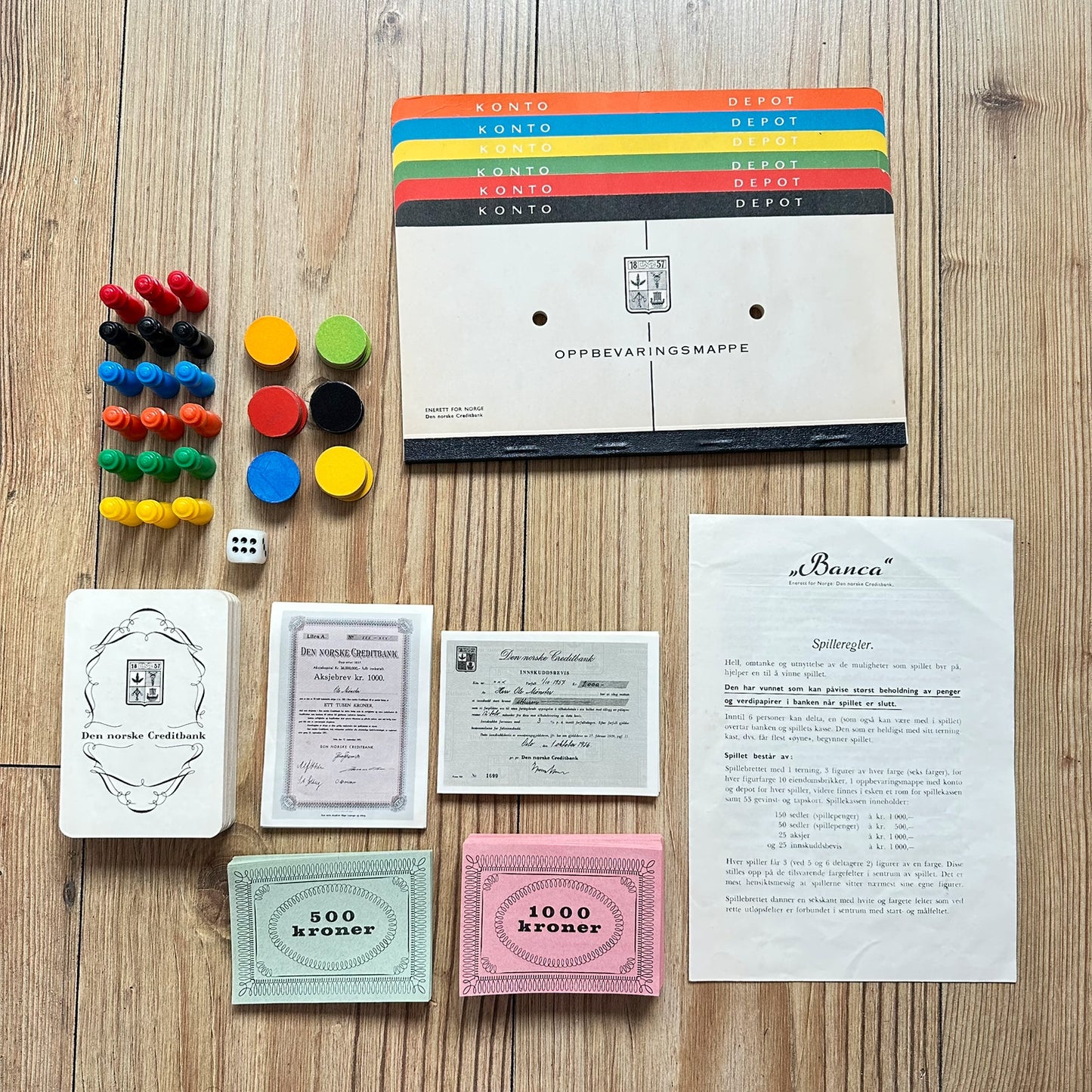 Banca fra 1956 (komplett og i flott stand)
