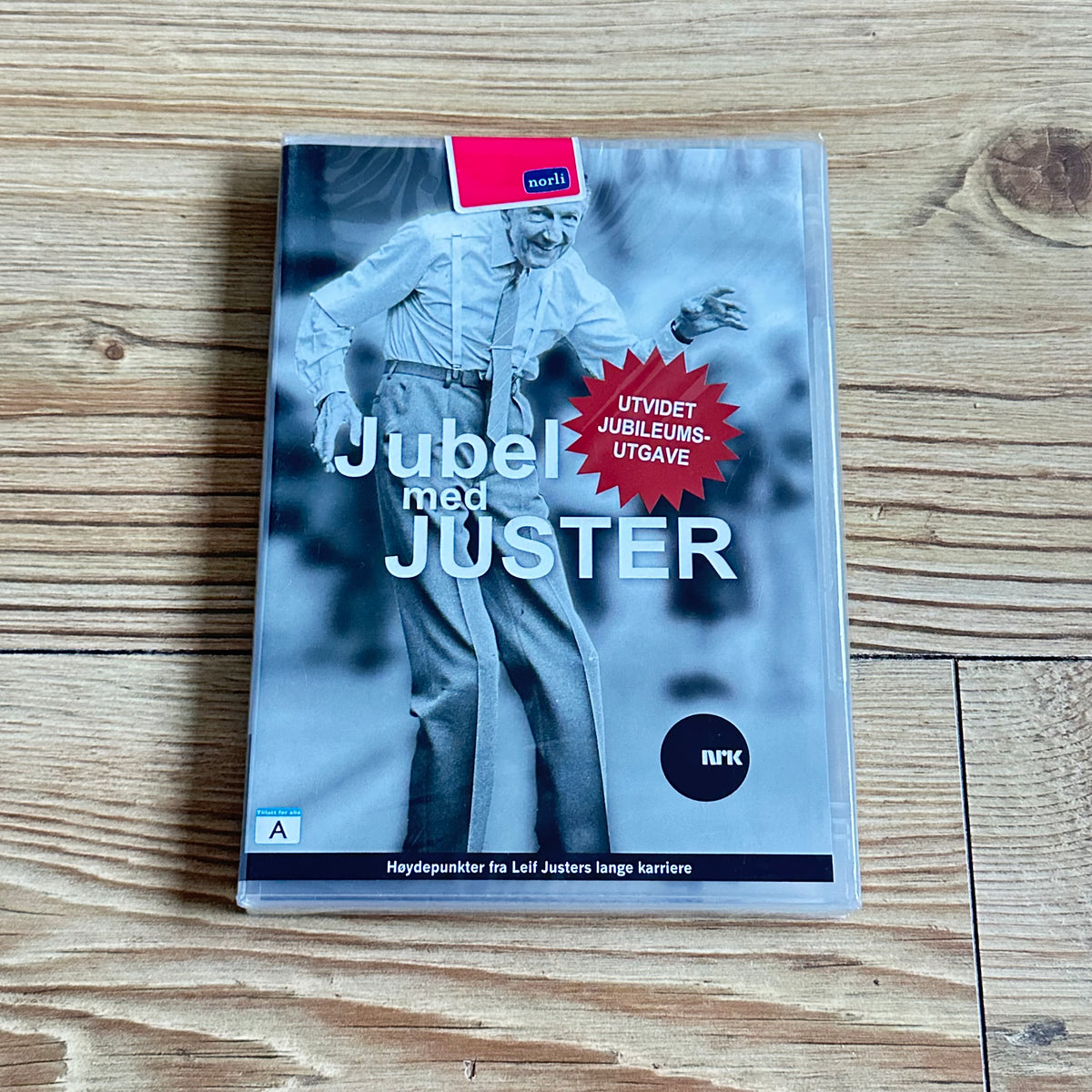Jubel med Juster (DVD) - Ny i plast!