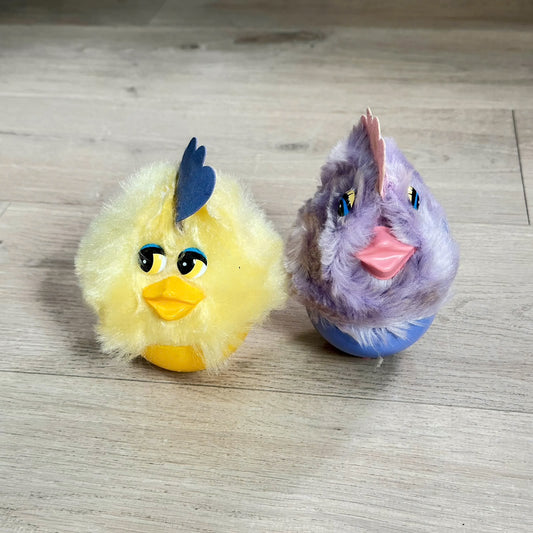 2 stk vintage Påskeegg kyllinger