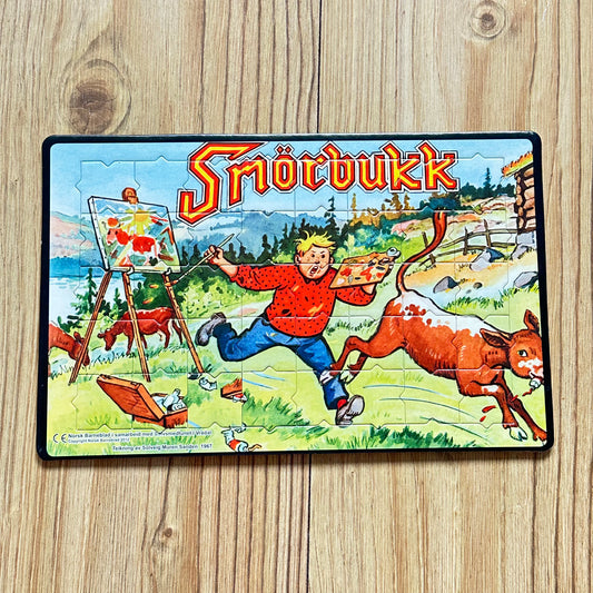 SMØRBUKK puslespill