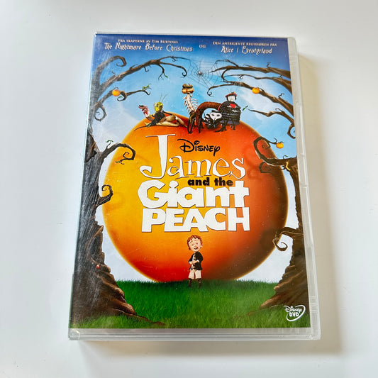 James and the gigant peach (DVD) - Ny i plast!