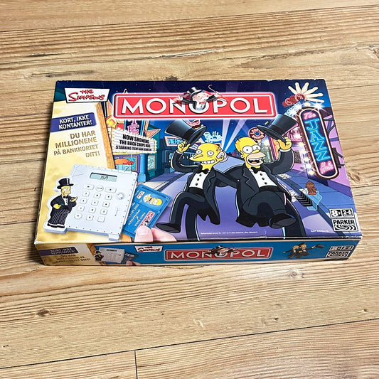 The Simpsons MONOPOL (Norsk fra 2007)