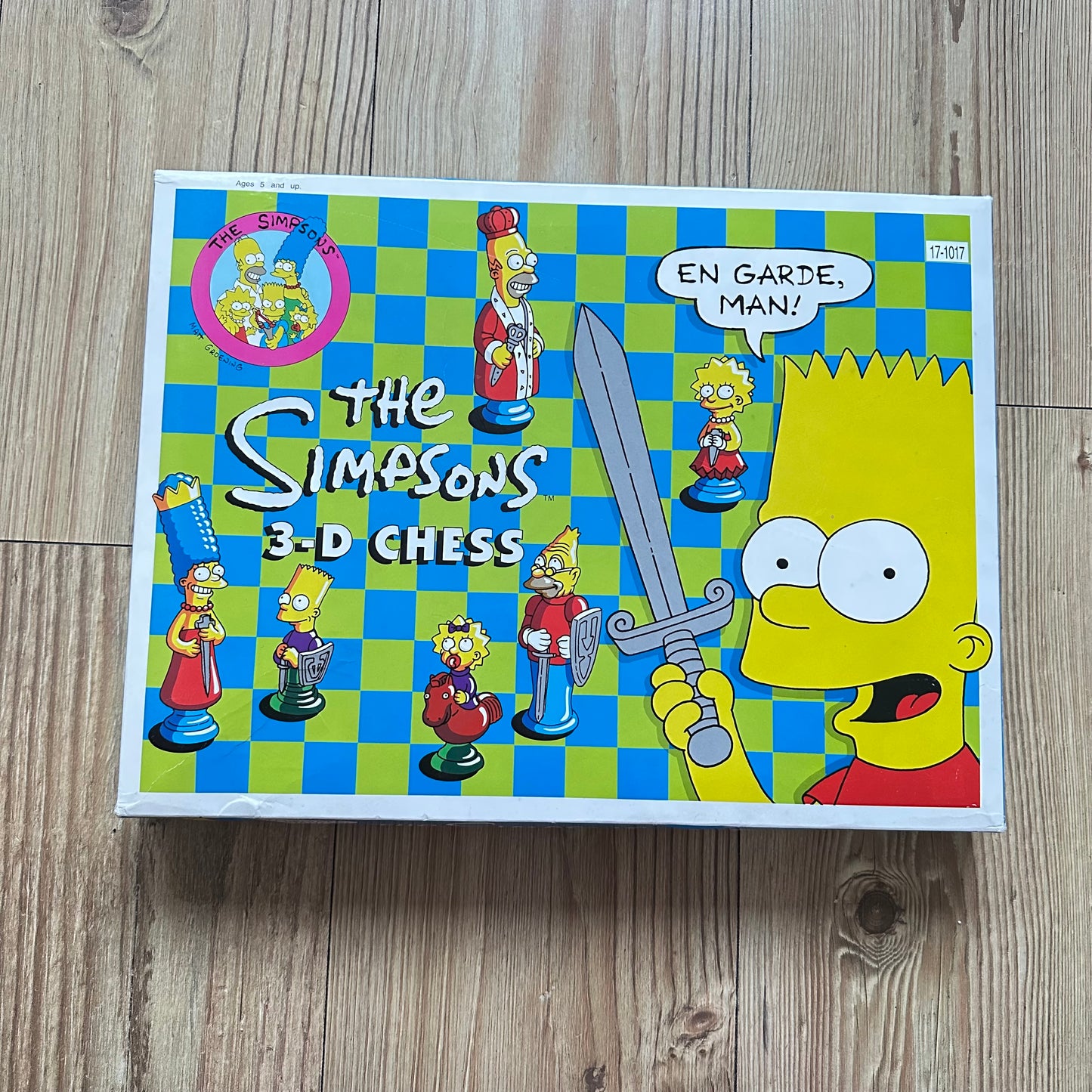 The SIMPSONS 3-D CHESS / SJAKK (fra 1991)