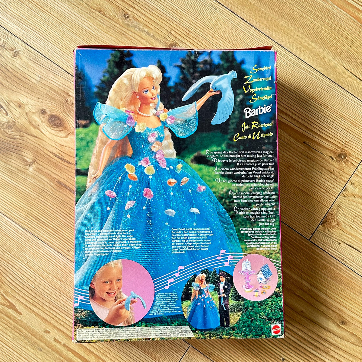 Vintage Barbie i original eske fra 1995