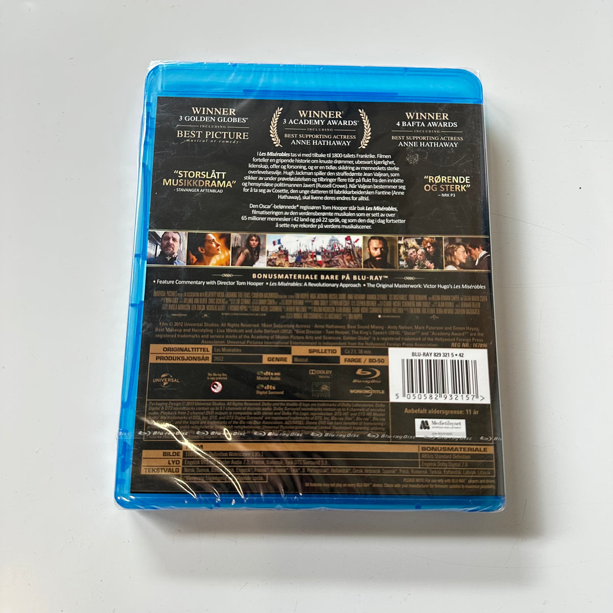 Les Misérables (Blu-ray) - Ny i plast !