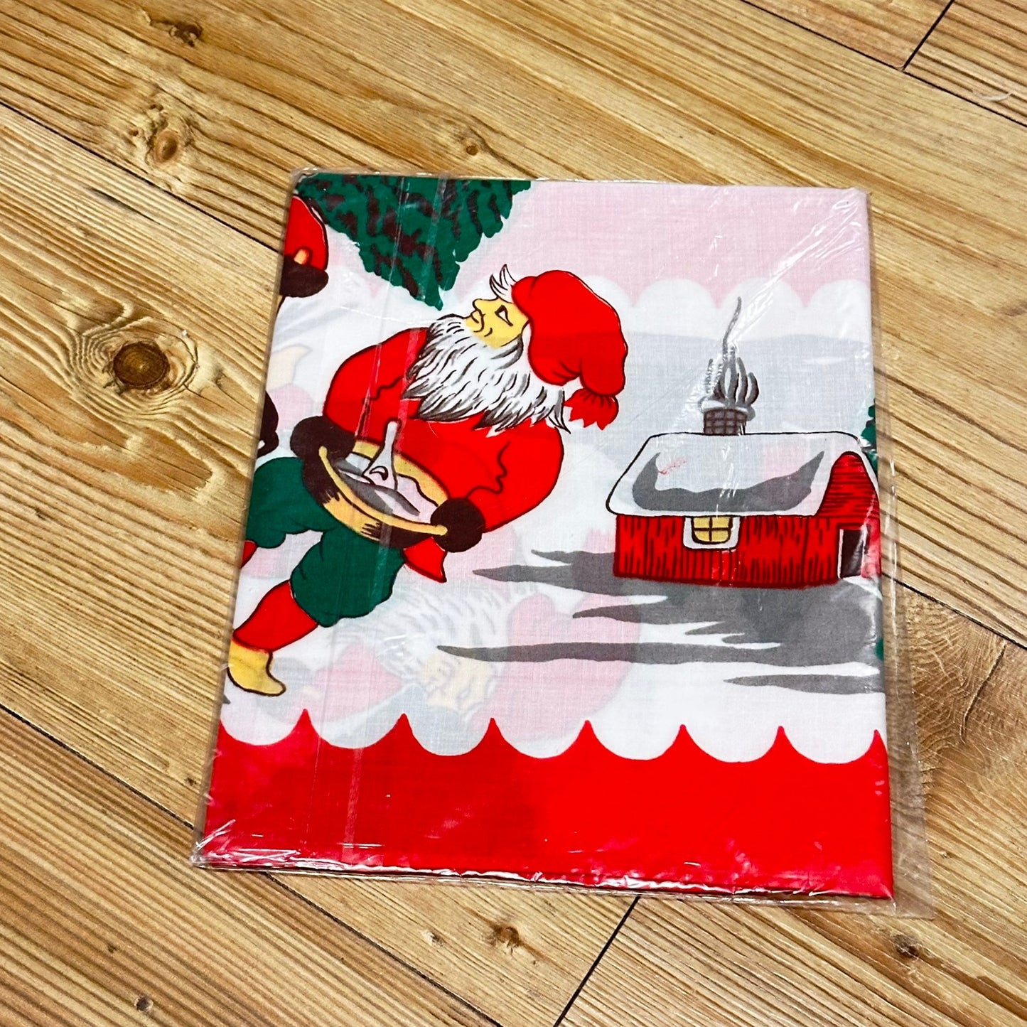 Vintage juleduker - Nye og forseglede ! (80 x 80cm)