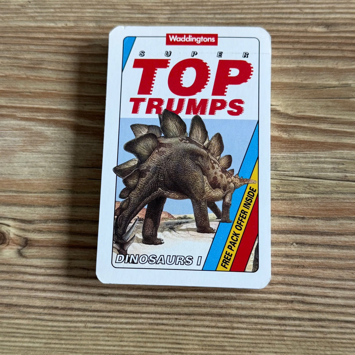 Super Top Trumps Dinosaurs kortspill