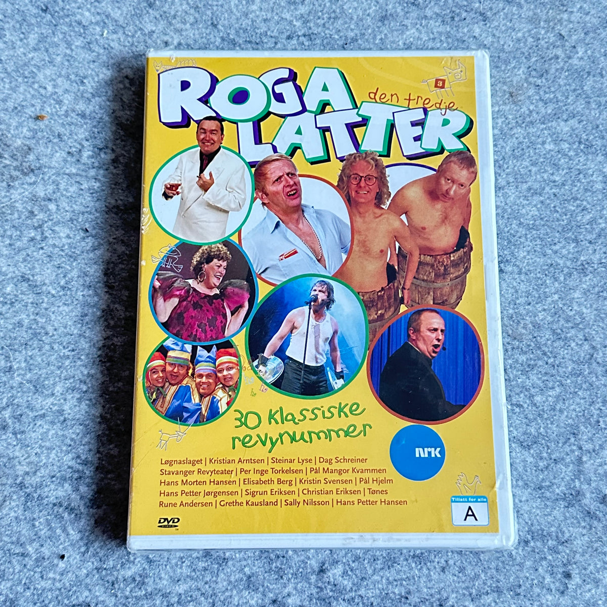 Rogalatter den tredje - 30 Klassiske Revyer (DVD) - Ny i plast!
