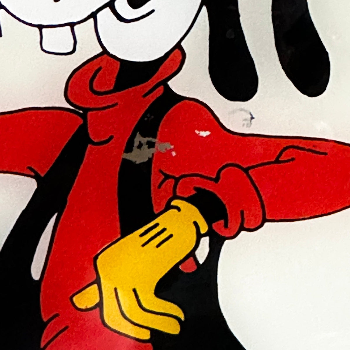 Walt Disney - Eldre Langbein vegglampe i glass