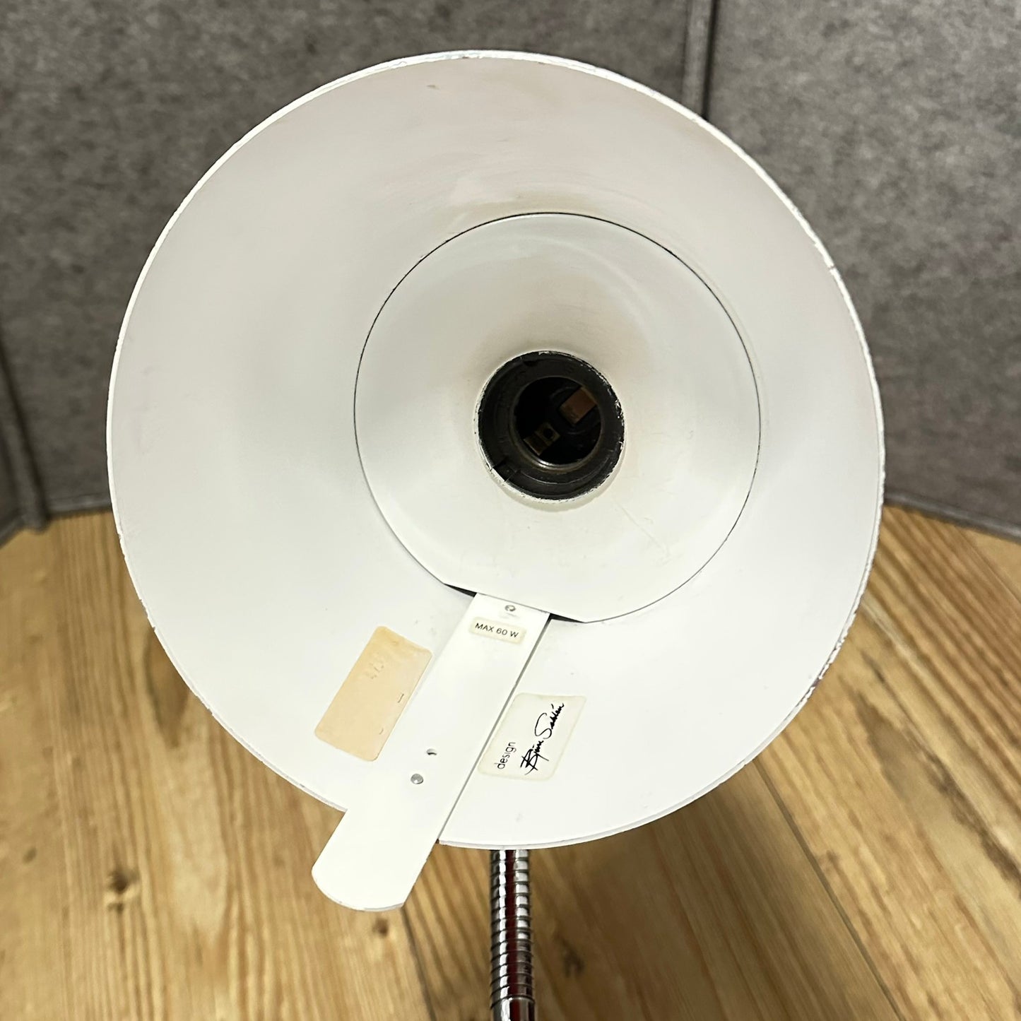 Flott retro lampe av Björn Sahlen
