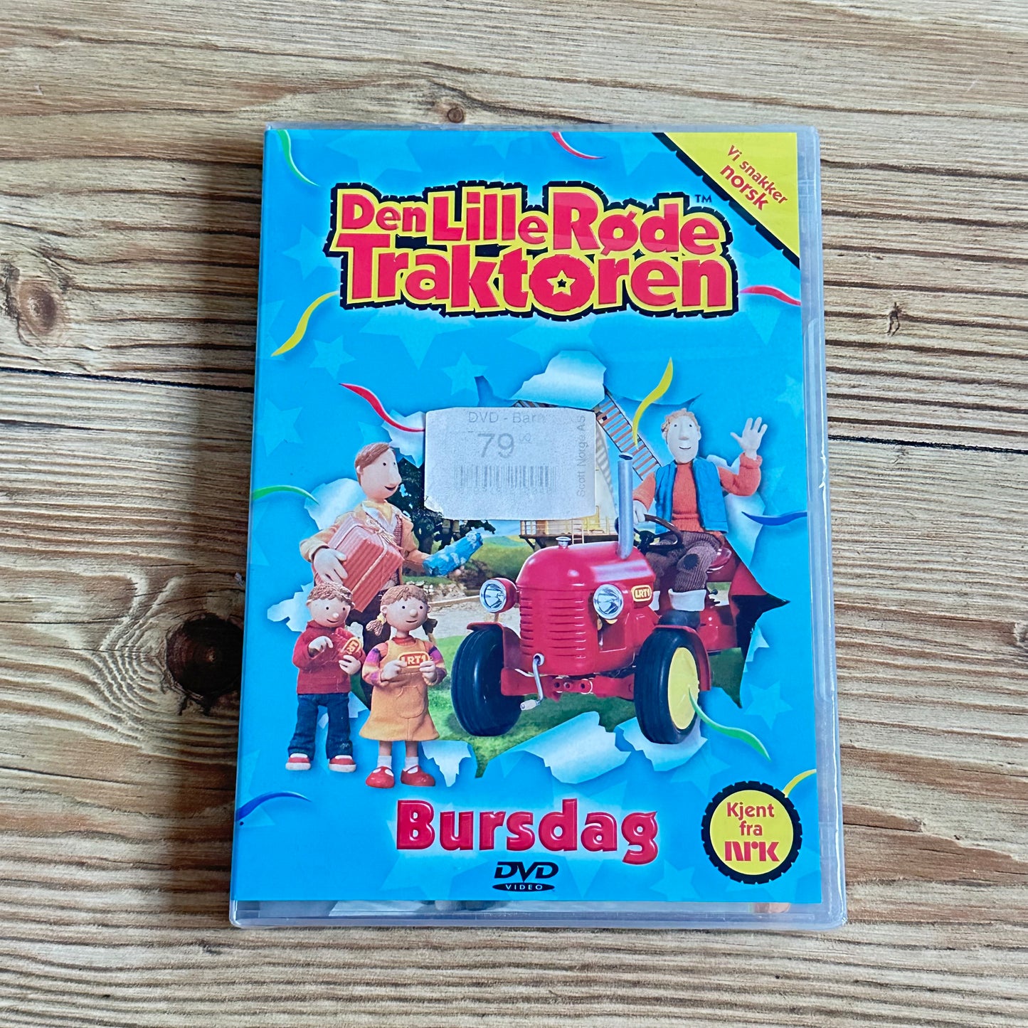 Den lille røde traktoren - Bursdag (DVD) - Ny i plast