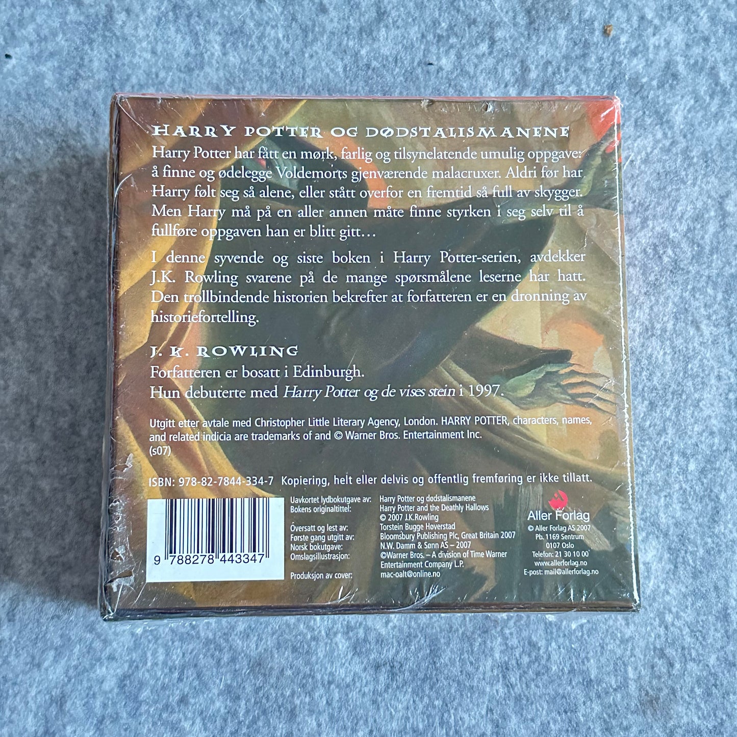 Harry Potter og Dødstalismanene (lydbok på CD) Ny i plast