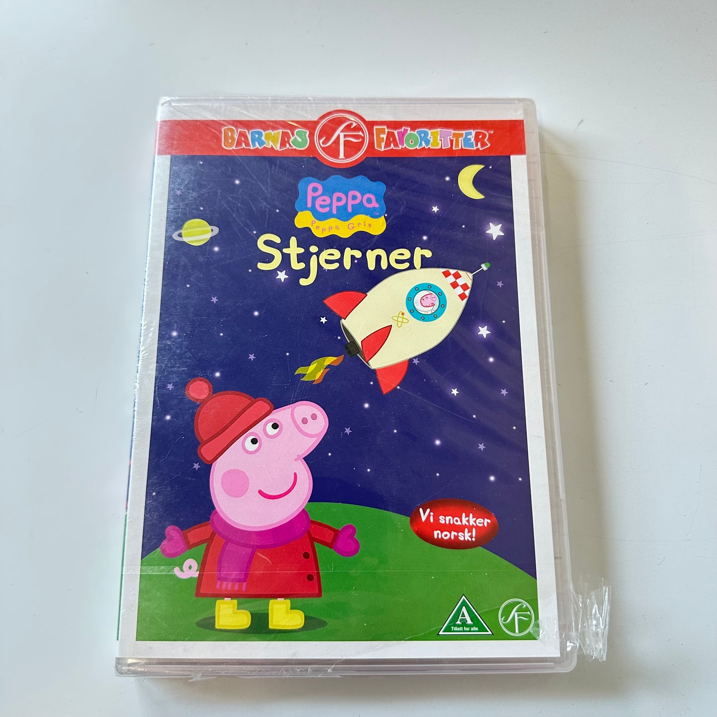 Peppa Gris - Stjerner (DVD) - Ny i plast !